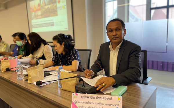 หน่วยวิจัย 3E ร่วมกับสำนักงานทรัพยากรธรรมชาติและสิ่งแวดล้อมจังหวัดกำแพงเพชร จัดการประชุมคณะทำงานด้านการเปลี่ยนแปลงสภาพภูมิอากาศระดับจังหวัด ครั้งที่ 4/2566 ภายใต้โครงการการพัฒนาศักยภาพสำนักงานทรัพยากรธรรมชาติและสิ่งแวดล้อมจังหวัด จังหวัดกำแพงเพชร