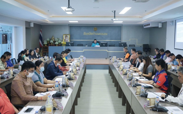 หน่วยวิจัย 3E ร่วมกับสำนักงานทรัพยากรธรรมชาติและสิ่งแวดล้อมจังหวัดกำแพงเพชร จัดการประชุมคณะทำงานด้านการเปลี่ยนแปลงสภาพภูมิอากาศระดับจังหวัด ครั้งที่ 4/2566 ภายใต้โครงการการพัฒนาศักยภาพสำนักงานทรัพยากรธรรมชาติและสิ่งแวดล้อมจังหวัด จังหวัดกำแพงเพชร