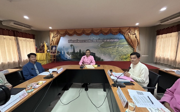 หน่วยวิจัย 3E ร่วมกับสำนักงานทรัพยากรธรรมชาติและสิ่งแวดล้อมจังหวัดแม่ฮ่องสอน จัดการประชุมคณะทำงานด้านการเปลี่ยนแปลงสภาพภูมิอากาศระดับจังหวัด ครั้งที่ 4/2566 ภายใต้โครงการการพัฒนาศักยภาพสำนักงานทรัพยากรธรรมชาติและสิ่งแวดล้อมจังหวัด