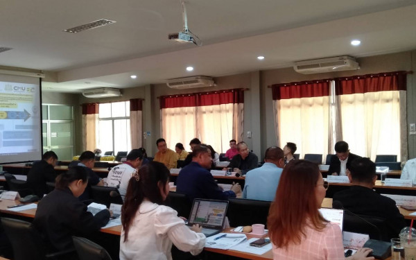 หน่วยวิจัย 3E ร่วมกับสำนักงานทรัพยากรธรรมชาติและสิ่งแวดล้อมจังหวัดแม่ฮ่องสอน จัดการประชุมคณะทำงานด้านการเปลี่ยนแปลงสภาพภูมิอากาศระดับจังหวัด ครั้งที่ 4/2566 ภายใต้โครงการการพัฒนาศักยภาพสำนักงานทรัพยากรธรรมชาติและสิ่งแวดล้อมจังหวัด