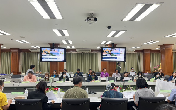 หน่วยวิจัย 3E ร่วมกับสำนักงานทรัพยากรธรรมชาติและสิ่งแวดล้อมจังหวัดอุตรดิตถ์ จัดการประชุมคณะทำงานด้านการเปลี่ยนแปลงสภาพภูมิอากาศระดับจังหวัด ครั้งที่ 4/2566 ภายใต้โครงการการพัฒนาศักยภาพสำนักงานทรัพยากรธรรมชาติและสิ่งแวดล้อมจังหวัด 