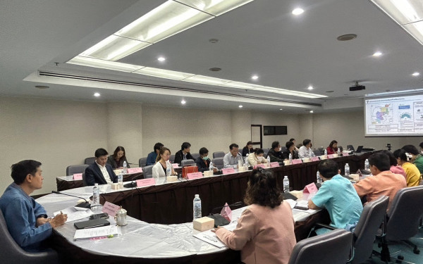 หน่วยวิจัย 3E ร่วมกับสำนักงานทรัพยากรธรรมชาติและสิ่งแวดล้อมจังหวัดเชียงใหม่ จัดการประชุมคณะทำงานด้านการเปลี่ยนแปลงสภาพภูมิอากาศระดับจังหวัด ครั้งที่ 4/2566 ภายใต้โครงการการพัฒนาศักยภาพสำนักงานทรัพยากรธรรมชาติและสิ่งแวดล้อมจังหวัด 