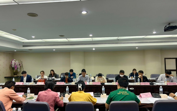 หน่วยวิจัย 3E ร่วมกับสำนักงานทรัพยากรธรรมชาติและสิ่งแวดล้อมจังหวัดเชียงใหม่ จัดการประชุมคณะทำงานด้านการเปลี่ยนแปลงสภาพภูมิอากาศระดับจังหวัด ครั้งที่ 4/2566 ภายใต้โครงการการพัฒนาศักยภาพสำนักงานทรัพยากรธรรมชาติและสิ่งแวดล้อมจังหวัด 