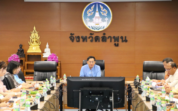 หน่วยวิจัย 3E ร่วมกับสำนักงานทรัพยากรธรรมชาติและสิ่งแวดล้อมจังหวัดลำพูน จัดการประชุมคณะทำงานด้านการเปลี่ยนแปลงสภาพภูมิอากาศระดับจังหวัด ครั้งที่ 4/2566 ภายใต้โครงการการพัฒนาศักยภาพสำนักงานทรัพยากรธรรมชาติและสิ่งแวดล้อมจังหวัด 