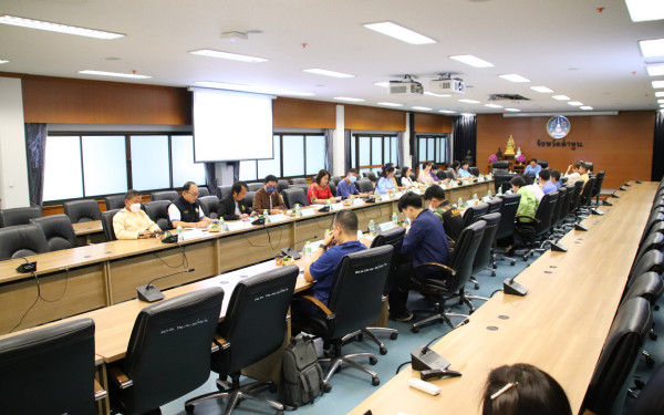 หน่วยวิจัย 3E ร่วมกับสำนักงานทรัพยากรธรรมชาติและสิ่งแวดล้อมจังหวัดลำพูน จัดการประชุมคณะทำงานด้านการเปลี่ยนแปลงสภาพภูมิอากาศระดับจังหวัด ครั้งที่ 4/2566 ภายใต้โครงการการพัฒนาศักยภาพสำนักงานทรัพยากรธรรมชาติและสิ่งแวดล้อมจังหวัด 