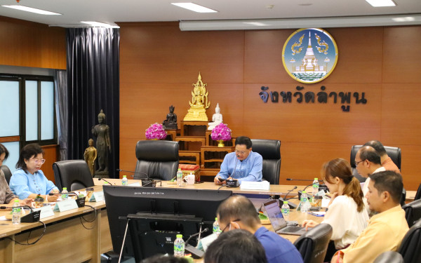 หน่วยวิจัย 3E ร่วมกับสำนักงานทรัพยากรธรรมชาติและสิ่งแวดล้อมจังหวัดลำพูน จัดการประชุมคณะทำงานด้านการเปลี่ยนแปลงสภาพภูมิอากาศระดับจังหวัด ครั้งที่ 4/2566 ภายใต้โครงการการพัฒนาศักยภาพสำนักงานทรัพยากรธรรมชาติและสิ่งแวดล้อมจังหวัด 