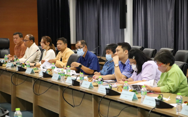 หน่วยวิจัย 3E ร่วมกับสำนักงานทรัพยากรธรรมชาติและสิ่งแวดล้อมจังหวัดลำพูน จัดการประชุมคณะทำงานด้านการเปลี่ยนแปลงสภาพภูมิอากาศระดับจังหวัด ครั้งที่ 4/2566 ภายใต้โครงการการพัฒนาศักยภาพสำนักงานทรัพยากรธรรมชาติและสิ่งแวดล้อมจังหวัด 