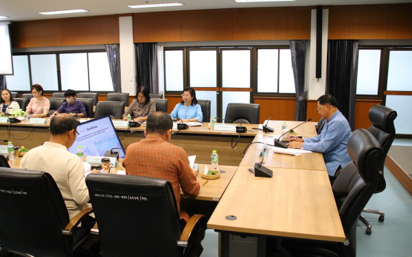 หน่วยวิจัย 3E ร่วมกับสำนักงานทรัพยากรธรรมชาติและสิ่งแวดล้อมจังหวัดลำพูน จัดการประชุมคณะทำงานด้านการเปลี่ยนแปลงสภาพภูมิอากาศระดับจังหวัด ครั้งที่ 4/2566 ภายใต้โครงการการพัฒนาศักยภาพสำนักงานทรัพยากรธรรมชาติและสิ่งแวดล้อมจังหวัด 