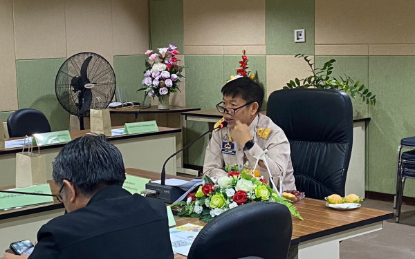 หน่วยวิจัย 3E ร่วมกับสำนักงานทรัพยากรธรรมชาติและสิ่งแวดล้อมจังหวัดหนองบัวลำภู จัดการประชุมคณะทำงานด้านการเปลี่ยนแปลงสภาพภูมิอากาศระดับจังหวัด ครั้งที่ 4/2566 ภายใต้โครงการการพัฒนาศักยภาพสำนักงานทรัพยากรธรรมชาติและสิ่งแวดล้อมจังหวัด