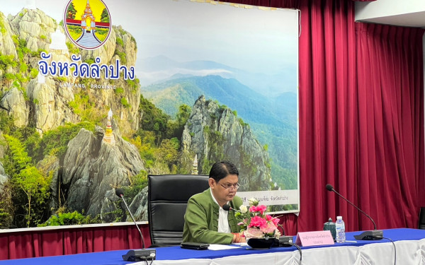 หน่วยวิจัย 3E ร่วมกับสำนักงานทรัพยากรธรรมชาติและสิ่งแวดล้อมจังหวัดลำปาง จัดการประชุมคณะทำงานด้านการเปลี่ยนแปลงสภาพภูมิอากาศระดับจังหวัด ครั้งที่ 4/2566 ภายใต้โครงการการพัฒนาศักยภาพสำนักงานทรัพยากรธรรมชาติและสิ่งแวดล้อมจังหวัด 