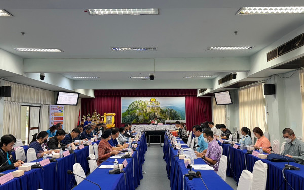 หน่วยวิจัย 3E ร่วมกับสำนักงานทรัพยากรธรรมชาติและสิ่งแวดล้อมจังหวัดลำปาง จัดการประชุมคณะทำงานด้านการเปลี่ยนแปลงสภาพภูมิอากาศระดับจังหวัด ครั้งที่ 4/2566 ภายใต้โครงการการพัฒนาศักยภาพสำนักงานทรัพยากรธรรมชาติและสิ่งแวดล้อมจังหวัด 