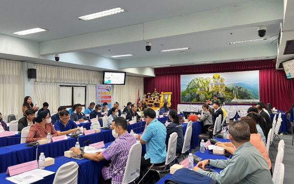 หน่วยวิจัย 3E ร่วมกับสำนักงานทรัพยากรธรรมชาติและสิ่งแวดล้อมจังหวัดลำปาง จัดการประชุมคณะทำงานด้านการเปลี่ยนแปลงสภาพภูมิอากาศระดับจังหวัด ครั้งที่ 4/2566 ภายใต้โครงการการพัฒนาศักยภาพสำนักงานทรัพยากรธรรมชาติและสิ่งแวดล้อมจังหวัด 