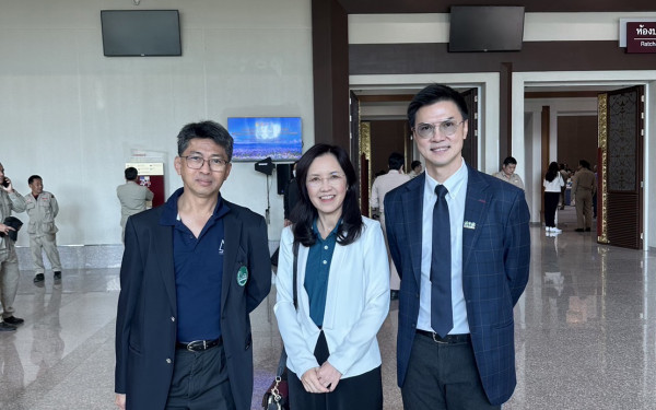 หัวหน้าหน่วยวิจัย 3E ปฏิบัติหน้าที่ร่วมกับสาธารณสุขจังหวัดเชียงใหม่ ให้ข้อมูลงานวิจัยแก้ไขปัญหาฝุ่นควัน