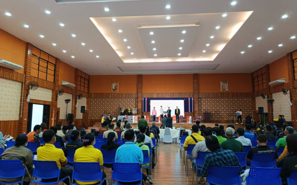 หน่วยวิจัย 3E ร่วมเสวนาในพิธีเปิดศูนย์บัญชาการด้านการเปลี่ยนแปลงสภาพภูมิอากาศอำเภอแม่เมาะและระบบบริหารจัดการเชื้อเพลิงเพื่อลดฝุ่น PM2.5