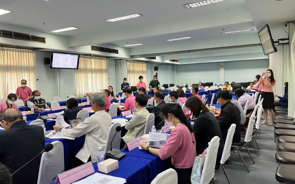 หน่วยวิจัย 3E ร่วมกับสำนักงานทรัพยากรธรรมชาติและสิ่งแวดล้อมจังหวัดลำปาง จัดการประชุมคณะทำงานด้านการเปลี่ยนแปลงสภาพภูมิอากาศระดับจังหวัด ครั้งที่ 5/2566 ภายใต้โครงการการพัฒนาศักยภาพสำนักงานทรัพยากรธรรมชาติและสิ่งแวดล้อมจังหวัด