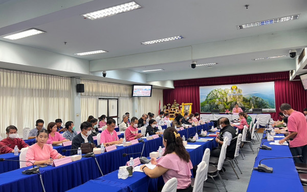 หน่วยวิจัย 3E ร่วมกับสำนักงานทรัพยากรธรรมชาติและสิ่งแวดล้อมจังหวัดลำปาง จัดการประชุมคณะทำงานด้านการเปลี่ยนแปลงสภาพภูมิอากาศระดับจังหวัด ครั้งที่ 5/2566 ภายใต้โครงการการพัฒนาศักยภาพสำนักงานทรัพยากรธรรมชาติและสิ่งแวดล้อมจังหวัด