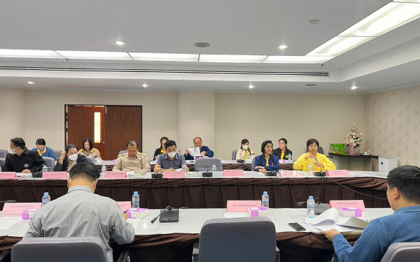 หน่วยวิจัย 3E ร่วมกับ ทสจ.เชียงใหม่ จัดประชุมคณะทำงานด้านการเปลี่ยนแปลงสภาพภูมิอากาศระดับจังหวัด ครั้งที่ 5/2566 เพื่อสรุปผลการดำเนินโครงการ ภายใต้โครงการการพัฒนาศักยภาพสำนักงานทรัพยากรธรรมชาติและสิ่งแวดล้อมจังหวัด จังหวัดเชียงใหม่