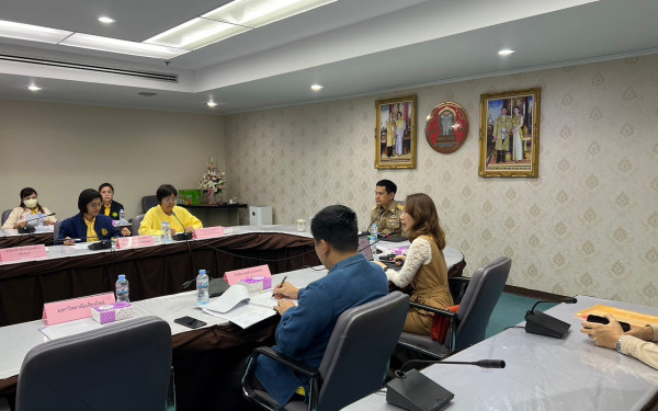 หน่วยวิจัย 3E ร่วมกับ ทสจ.เชียงใหม่ จัดประชุมคณะทำงานด้านการเปลี่ยนแปลงสภาพภูมิอากาศระดับจังหวัด ครั้งที่ 5/2566 เพื่อสรุปผลการดำเนินโครงการ ภายใต้โครงการการพัฒนาศักยภาพสำนักงานทรัพยากรธรรมชาติและสิ่งแวดล้อมจังหวัด จังหวัดเชียงใหม่