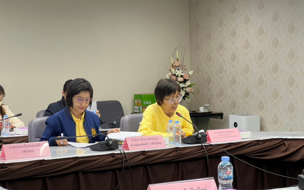 หน่วยวิจัย 3E ร่วมกับ ทสจ.เชียงใหม่ จัดประชุมคณะทำงานด้านการเปลี่ยนแปลงสภาพภูมิอากาศระดับจังหวัด ครั้งที่ 5/2566 เพื่อสรุปผลการดำเนินโครงการ ภายใต้โครงการการพัฒนาศักยภาพสำนักงานทรัพยากรธรรมชาติและสิ่งแวดล้อมจังหวัด จังหวัดเชียงใหม่