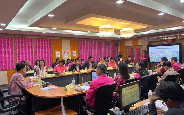 หน่วยวิจัย 3E ร่วมกับ ทสจ.หนองบัวลำภู จัดประชุมคณะทำงานด้านการเปลี่ยนแปลงสภาพภูมิอากาศระดับจังหวัด ครั้งที่ 5/2566 เพื่อสรุปผลการดำเนินโครงการ ภายใต้โครงการการพัฒนาศักยภาพสำนักงานทรัพยากรธรรมชาติและสิ่งแวดล้อมจังหวัด จังหวัดหนองบัวลำภู