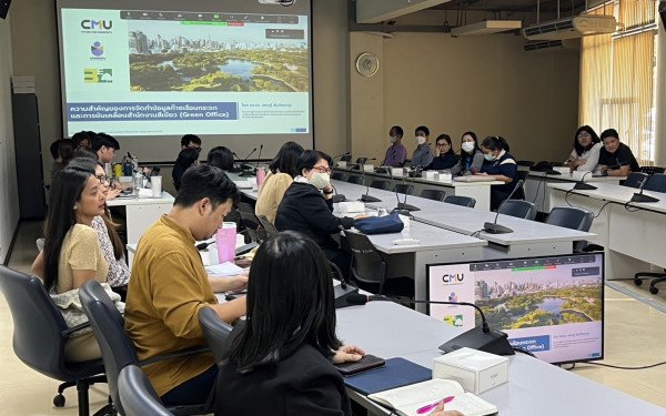 หัวหน้าหน่วยวิจัยฯ 3E ร่วมเป็นวิทยากรโครงการขับเคลื่อนสำนักงานสีเขียว 