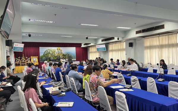 หน่วยวิจัย 3E ร่วมประชุมคณะทำงานด้านการเปลี่ยนแปลงสภาพภูมิอากาศระดับจังหวัด ครั้งที่ 1/2567 ภายใต้โครงการพัฒนาแนวทางลดก๊าซเรือนกระจกระดับจังหวัด เพื่อมุ่งสู่การปล่อยก๊าซเรือนกระจกสุทธิเป็นศูนย์ (Net Zero GHG Emissions) 