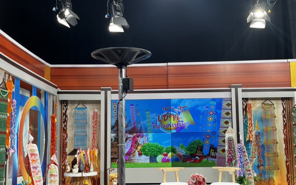 รายการเช้านี้ที่ภาคเหนือนำเสนอเรื่องเสาลดฝุ่นนวัตกรรมจากศูนย์ CCDC มหาวิทยาลัยเชียงใหม่ในโครงการฟ้าม่วน