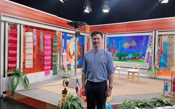 รายการเช้านี้ที่ภาคเหนือนำเสนอเรื่องเสาลดฝุ่นนวัตกรรมจากศูนย์ CCDC มหาวิทยาลัยเชียงใหม่ในโครงการฟ้าม่วน