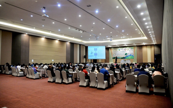 3E CMU ร่วมกับสมาคมเพื่อนชุมชน จังหวัดระยอง จัดอบรมแนวทางการจัดทำคาร์บอนฟุตพริ้นท์ขององค์กรปกครองส่วนท้องถิ่น 