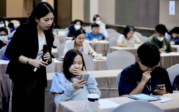 3E CMU ร่วมกับสมาคมเพื่อนชุมชน จังหวัดระยอง จัดอบรมแนวทางการจัดทำคาร์บอนฟุตพริ้นท์ขององค์กรปกครองส่วนท้องถิ่น 