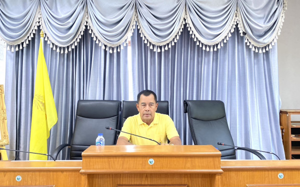 หน่วยวิจัย 3E CMU ร่วมกับ TGO ดำเนินการทวนสอบข้อมูลคาร์บอนฟุตพริ้นท์ขององค์กร ณ สำนักงานเทศบาลตำบลราไวย์ จังหวัดภูเก็ต