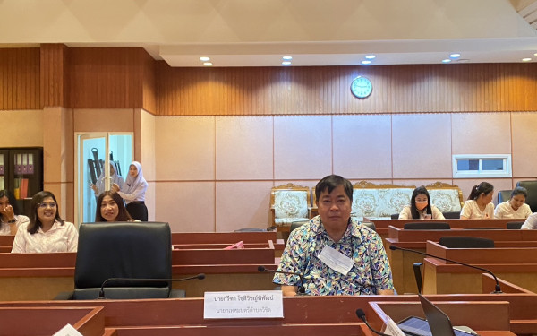 หน่วยวิจัย 3E CMU ร่วมกับ TGO ดำเนินการทวนสอบข้อมูลคาร์บอนฟุตพริ้นท์ขององค์กร ณ สำนักงานเทศบาลตำบลวิชิต จังหวัดภูเก็ต