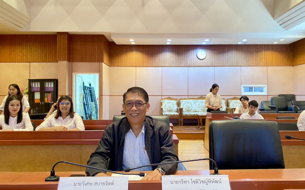 หน่วยวิจัย 3E CMU ร่วมกับ TGO ดำเนินการทวนสอบข้อมูลคาร์บอนฟุตพริ้นท์ขององค์กร ณ สำนักงานเทศบาลตำบลวิชิต จังหวัดภูเก็ต