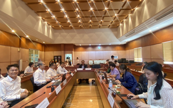 หน่วยวิจัย 3E CMU ร่วมกับ TGO ดำเนินการทวนสอบข้อมูลคาร์บอนฟุตพริ้นท์ขององค์กร ณ สำนักงานเทศบาลตำบลวิชิต จังหวัดภูเก็ต