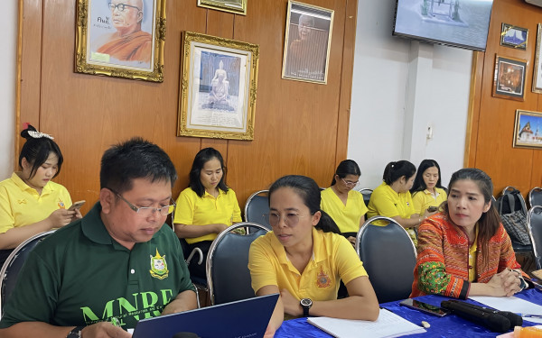 หน่วยวิจัย 3E CMU ร่วมกับ TGO ดำเนินการทวนสอบข้อมูลคาร์บอนฟุตพริ้นท์ขององค์กร ณ สำนักงานเทศบาลตำบลบ้านคลอง จังหวัดพิษณุโลก