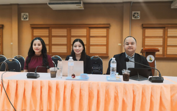 หน่วยวิจัย 3E CMU ร่วมกับ TGO ดำเนินการทวนสอบข้อมูลคาร์บอนฟุตพริ้นท์ขององค์กร ณ สำนักงานเทศบาลเมืองวารินชำราบ จังหวัดอุบลราชธานี