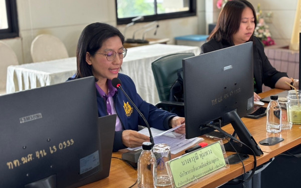 หน่วยวิจัย 3E CMU ร่วมกับ TGO ดำเนินการทวนสอบข้อมูลคาร์บอนฟุตพริ้นท์ขององค์กร ณ สำนักงานเทศบาลตำบลแม่สาย จังหวัดเชียงราย