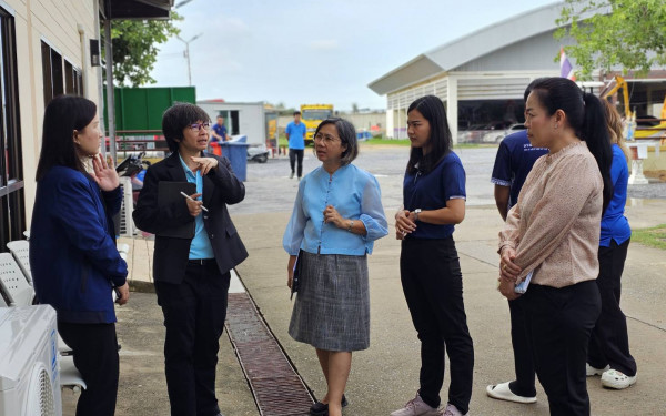 หน่วยวิจัย 3E CMU ร่วมกับ TGO ดำเนินการทวนสอบข้อมูลคาร์บอนฟุตพริ้นท์ขององค์กร ณ สำนักงานเทศบาลเมืองนครปฐม จังหวัดนครปฐม