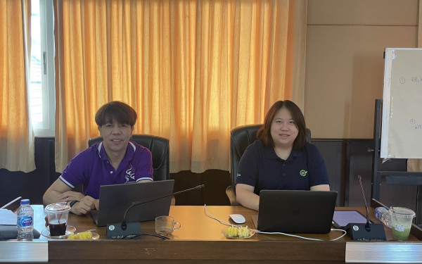 หน่วยวิจัย 3E CMU ร่วมกับ TGO ดำเนินการทวนสอบข้อมูลคาร์บอนฟุตพริ้นท์ขององค์กร ณ สำนักงานเทศบาลตำบลบ้านดู่ จังหวัดเชียงราย