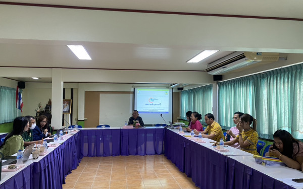 หน่วยวิจัย 3E CMU ร่วมกับ TGO ดำเนินการทวนสอบข้อมูลคาร์บอนฟุตพริ้นท์ขององค์กร ณ สำนักงานเทศบาลตำบลนาทวี จังหวัดสงขลา