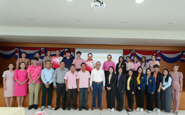 หน่วยวิจัย 3E CMU ร่วมกับ TGO ดำเนินการทวนสอบข้อมูลคาร์บอนฟุตพริ้นท์ขององค์กร ณ สำนักงานเทศบาลตำบลหนองกี่ จังหวัดปราจีนบุรี