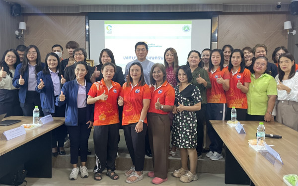 หน่วยวิจัย 3E CMU ร่วมกับ TGO ดำเนินการทวนสอบข้อมูลคาร์บอนฟุตพริ้นท์ขององค์กร ณ สำนักงานเทศบาลเมืองนครนายก จังหวัดนครนายก