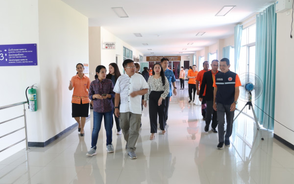 หน่วยวิจัย 3E CMU ร่วมกับ TGO ดำเนินการทวนสอบข้อมูลคาร์บอนฟุตพริ้นท์ขององค์กร ณ สำนักงานเทศบาลเมืองวิเชียรบุรี จังหวัดเพชรบูรณ์