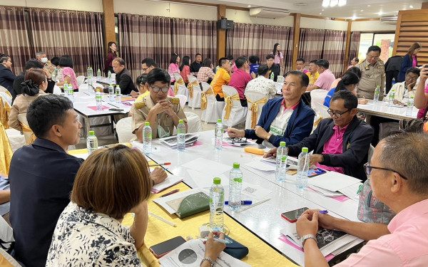 หน่วยวิจัย 3E ร่วมเป็นวิทยากรอบรมเชิงปฏิบัติการขับเคลื่อนแผนการลดก๊าซเรือนกระจกระดับจังหวัดและกําหนดเป้าหมายการดำเนินงาน จังหวัดหนองบัวลำภู