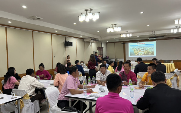 หน่วยวิจัย 3E ร่วมเป็นวิทยากรอบรมเชิงปฏิบัติการขับเคลื่อนแผนการลดก๊าซเรือนกระจกระดับจังหวัดและกําหนดเป้าหมายการดำเนินงาน จังหวัดหนองบัวลำภู