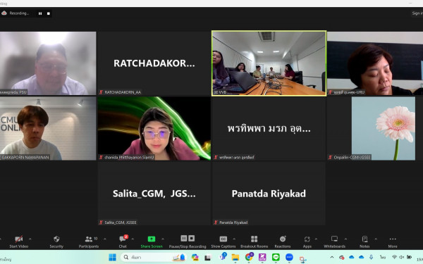 หน่วยวิจัย 3E จัดประชุมเครือข่ายศูนย์ประสานงาน 3E-VVB Network ครั้งที่ 1