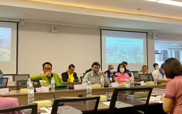 หน่วยวิจัยเพื่อการจัดการพลังงานและเศรษฐนิเวศ มหาวิทยาลัยเชียงใหม่ ร่วมกับสำนักงานทรัพยากรธรรมชาติและสิ่งแวดล้อมจังหวัดกำแพงเพชร ประชุมคณะทำงานด้านการเปลี่ยนแปลงสภาพภูมิอากาศระดับจังหวัด (จังหวัดกำแพงเพชร) ครั้งที่ 2/2566