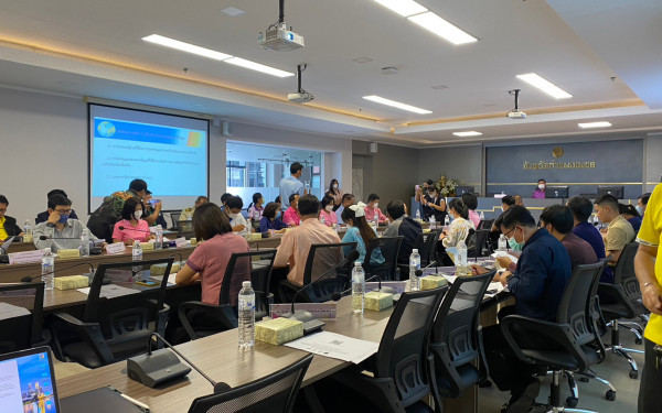 หน่วยวิจัยเพื่อการจัดการพลังงานและเศรษฐนิเวศ มหาวิทยาลัยเชียงใหม่ ร่วมกับสำนักงานทรัพยากรธรรมชาติและสิ่งแวดล้อมจังหวัดกำแพงเพชร ประชุมคณะทำงานด้านการเปลี่ยนแปลงสภาพภูมิอากาศระดับจังหวัด (จังหวัดกำแพงเพชร) ครั้งที่ 2/2566