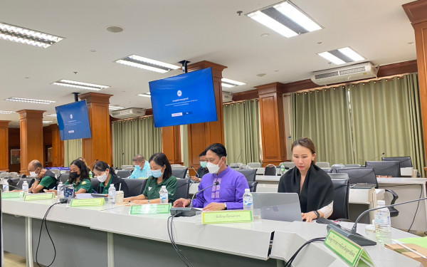 หน่วยวิจัย 3E CMU ร่วมกับสำนักงานทรัพยากรธรรมชาติและสิ่งแวดล้อมจังหวัดอุตรดิตถ์ ประชุมคณะทำงานด้านการเปลี่ยนแปลงสภาพภูมิอากาศระดับจังหวัด ครั้งที่ 2/2566