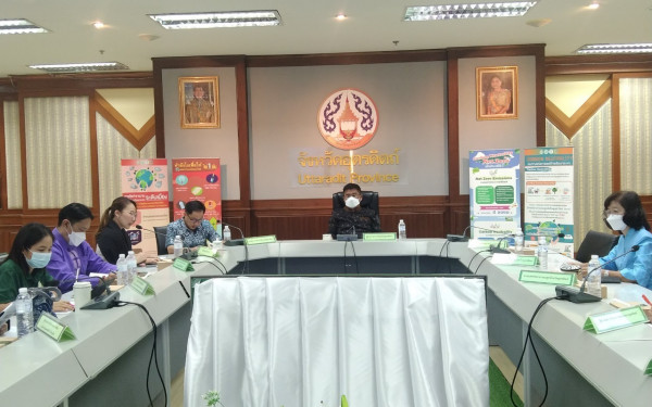 หน่วยวิจัย 3E CMU ร่วมกับสำนักงานทรัพยากรธรรมชาติและสิ่งแวดล้อมจังหวัดอุตรดิตถ์ ประชุมคณะทำงานด้านการเปลี่ยนแปลงสภาพภูมิอากาศระดับจังหวัด ครั้งที่ 2/2566
